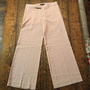 Banana Republic wide leg pants, pink, 4P